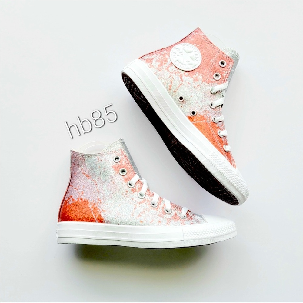 Converse CTAS Hi 'Hybrid Shine' Fire Pit Himalayan Salt White Women's 10.5